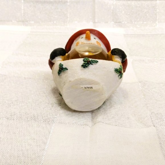 World Bazaars Holiday Waterball/Snow Globe Snowman & Teddy Bear With Box - Picture 11 of 14